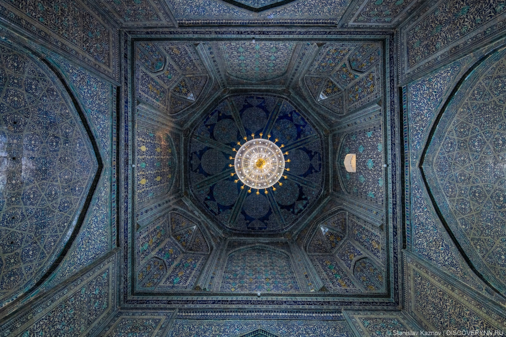 Купол в мечети Хивы