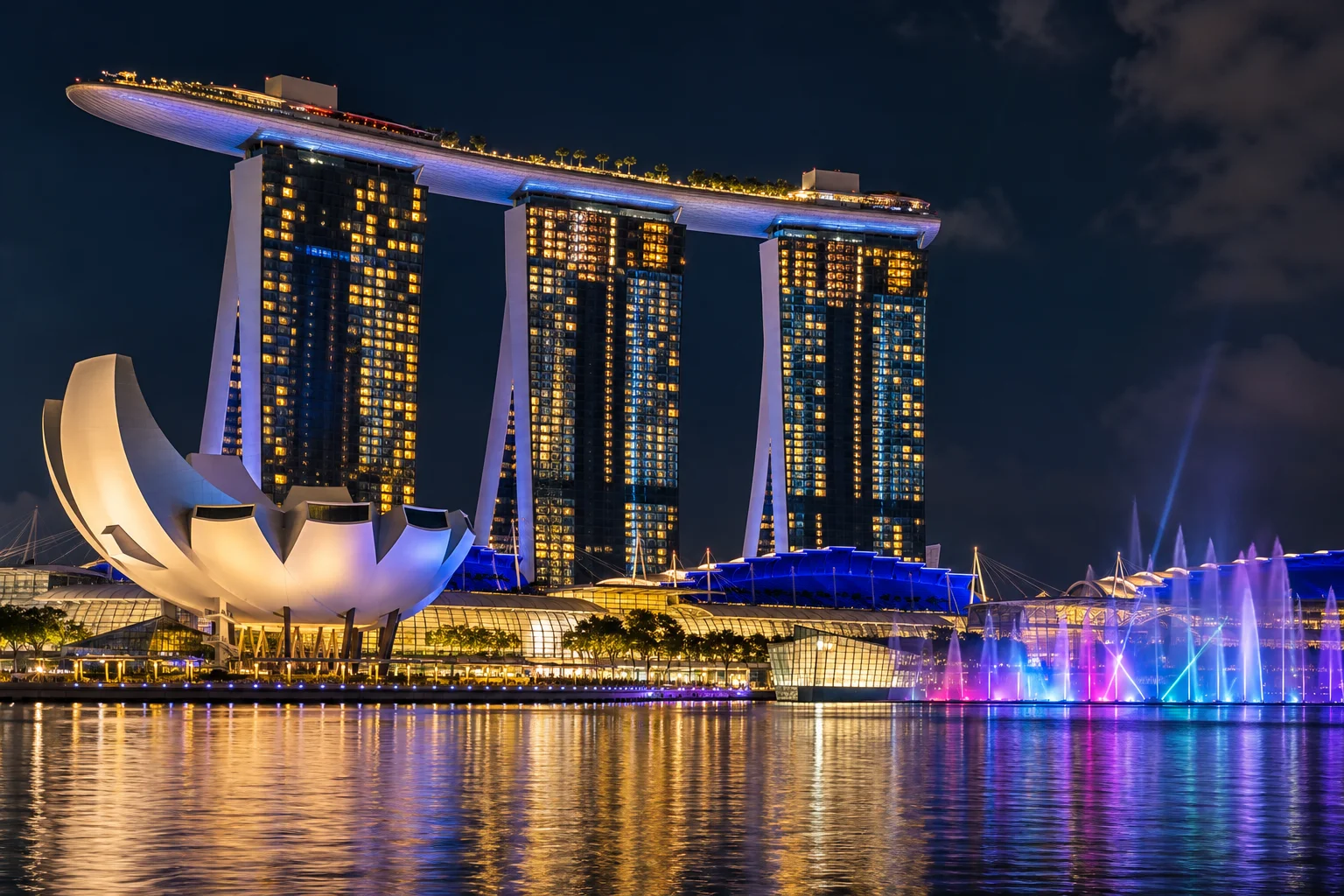 Marina Bay Sands и SkyPark