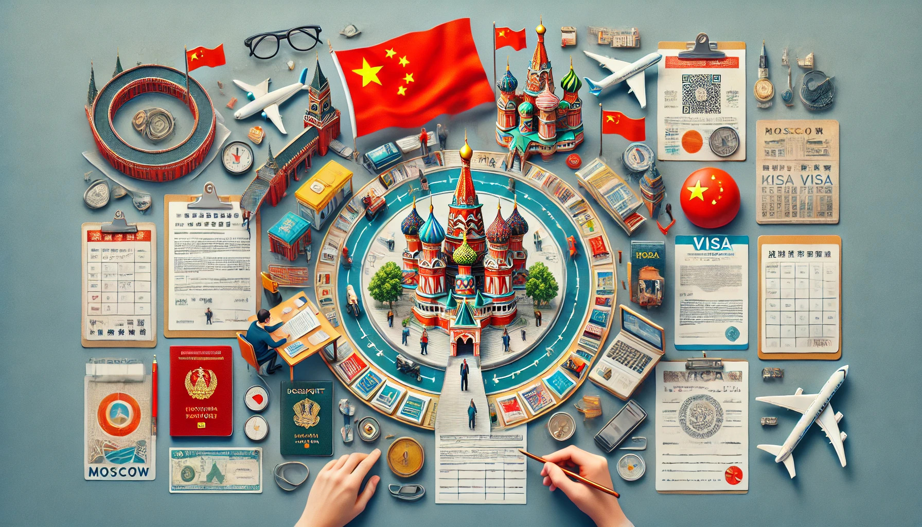 Виза Китая в Москве