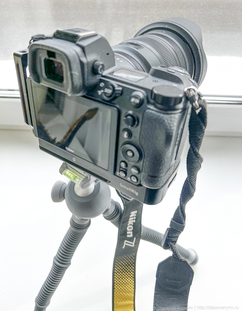 Штатив Joby PodZilla Large. Общий вид в Nikon Z6II